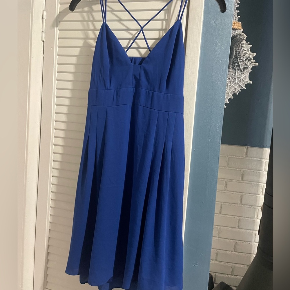 Blue express dress
